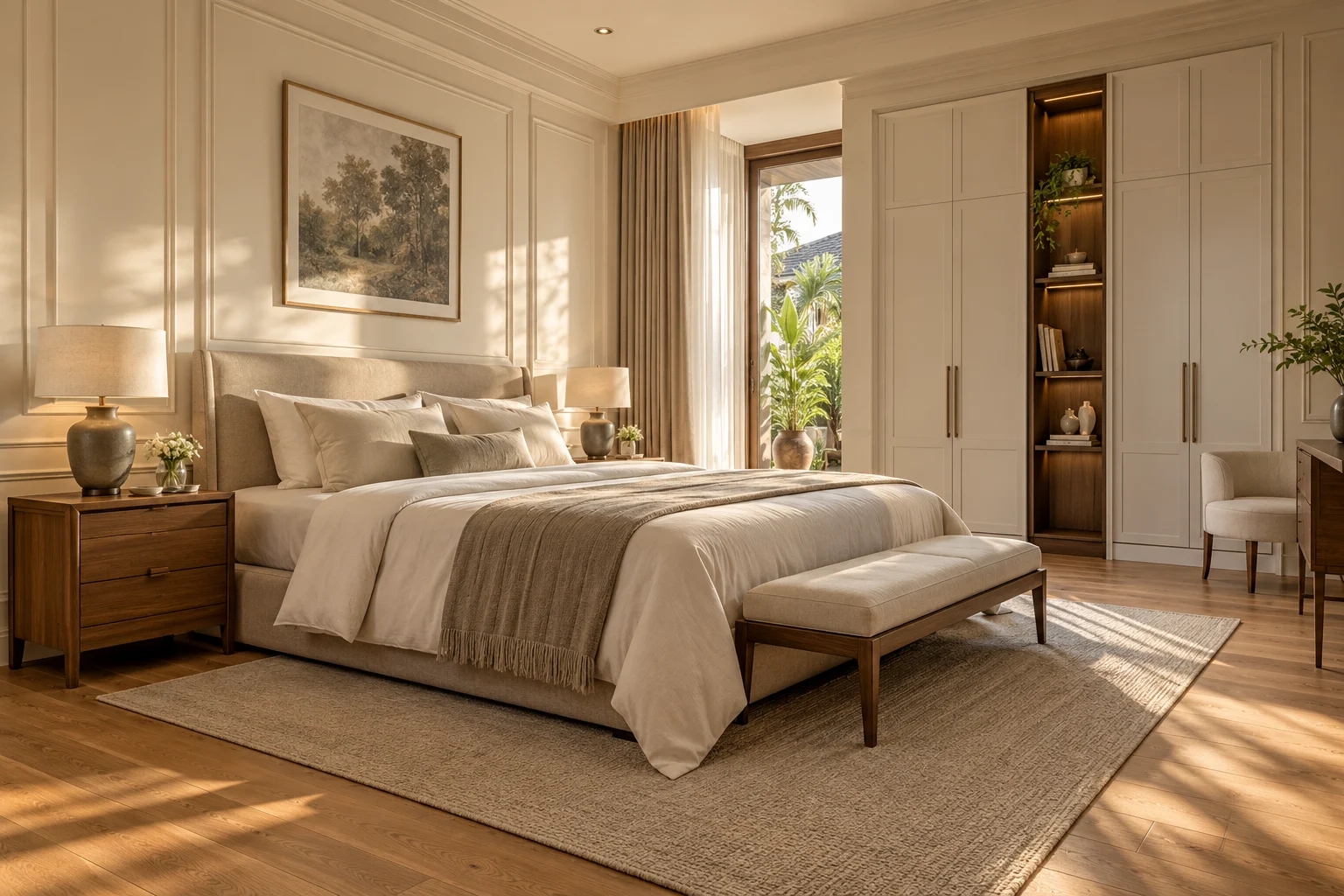 Ilustrasi proyek: Bedroom