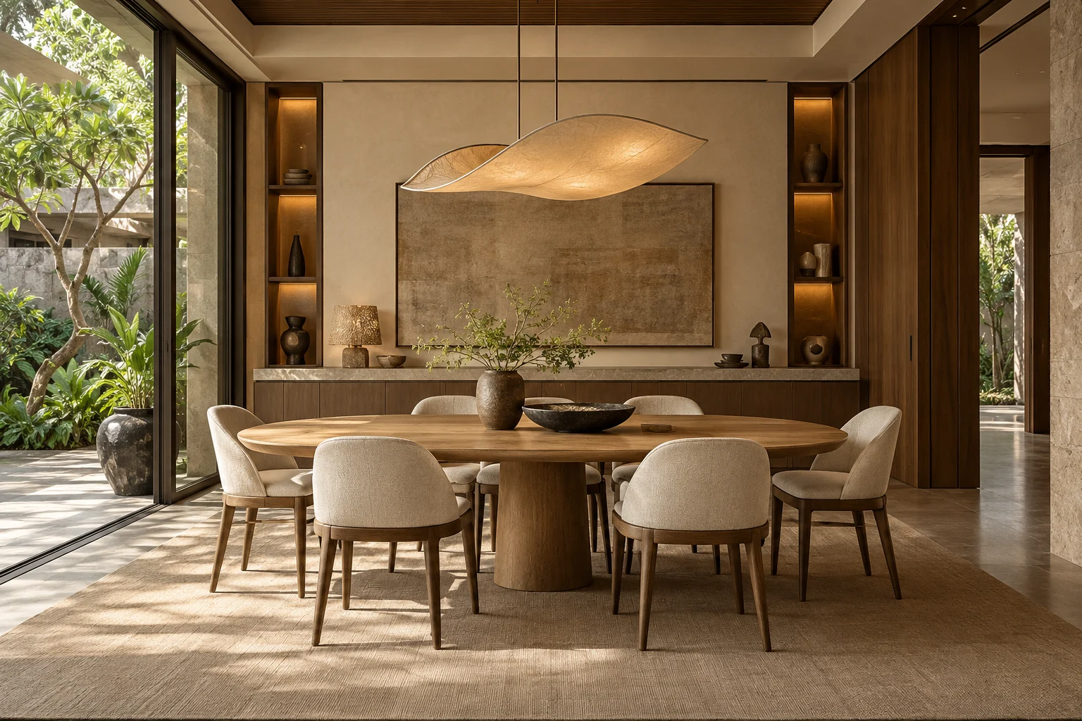 Ilustrasi proyek: Dining Room