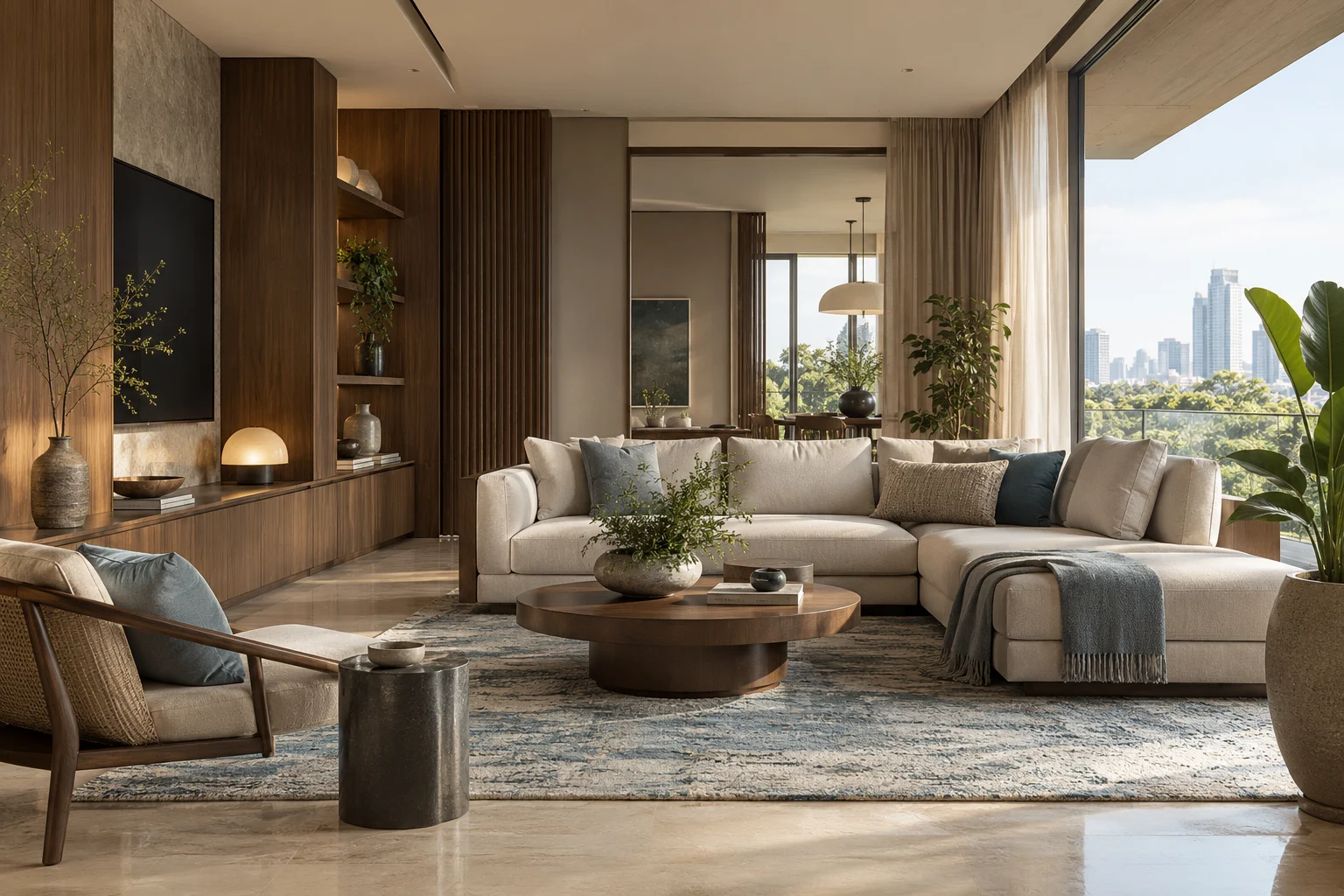 Ilustrasi proyek: Living Room