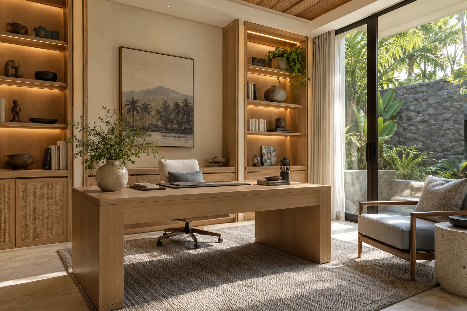 Ilustrasi proyek: Home Office