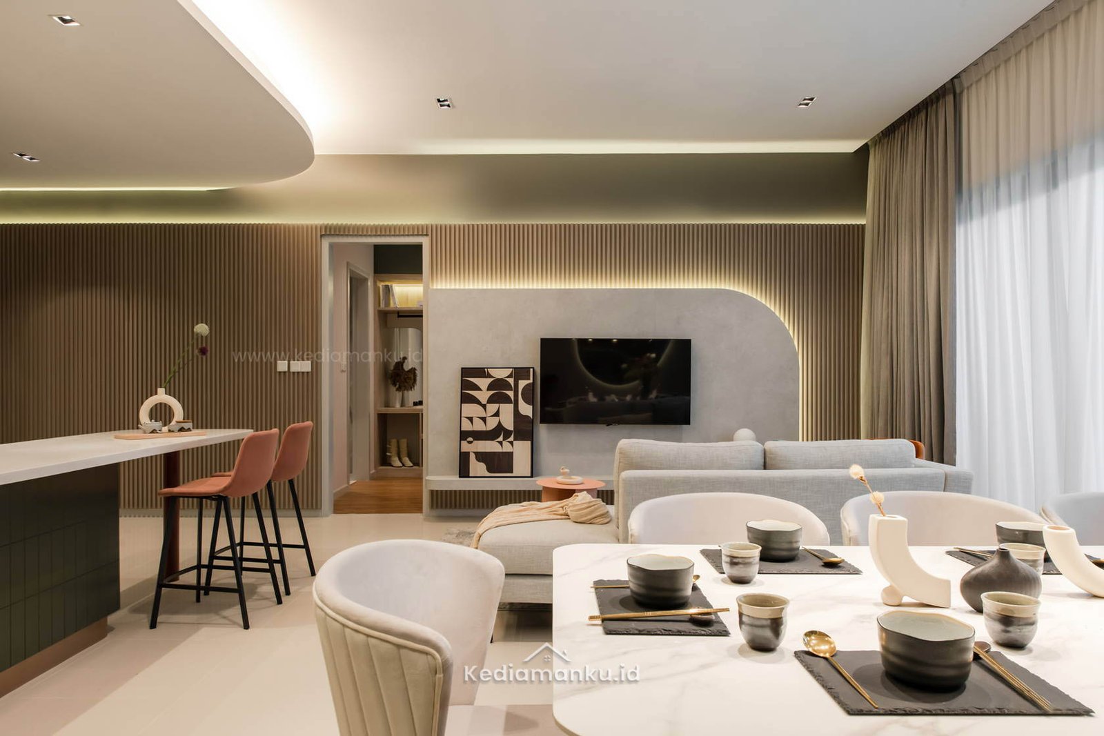 Ilustrasi desain interior