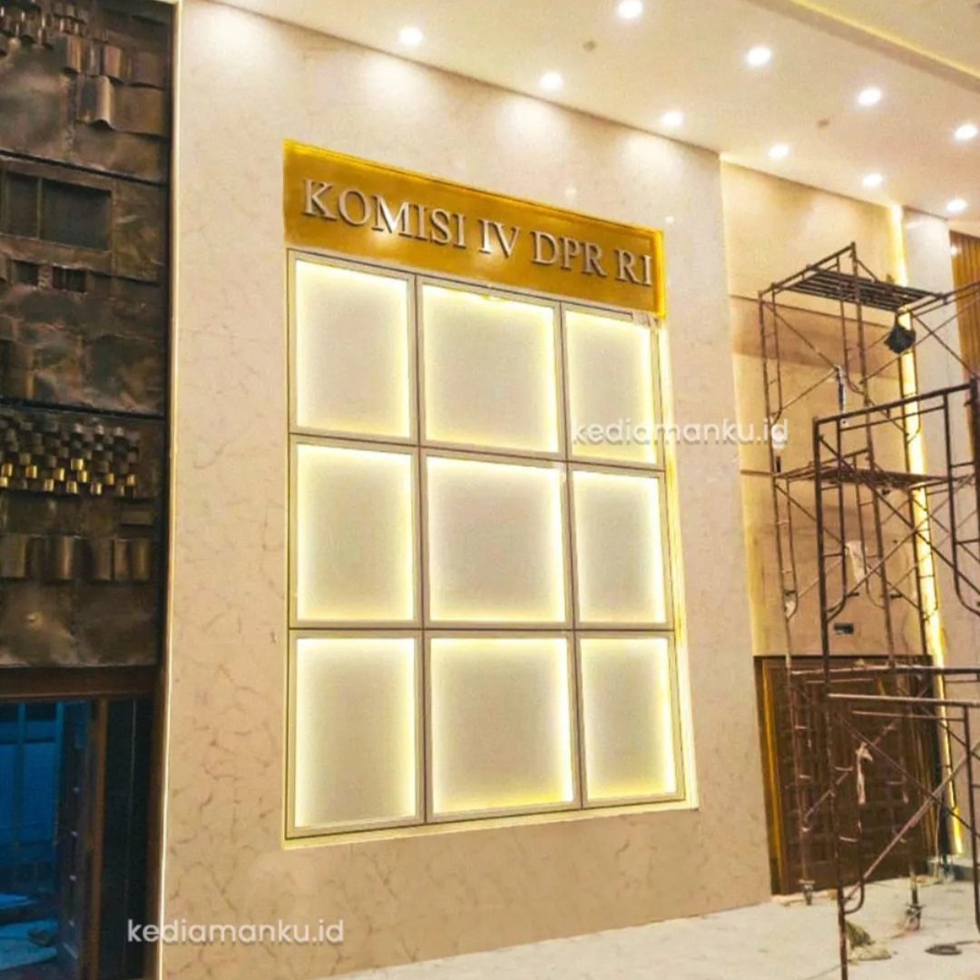 Interior proyek DPR-RI